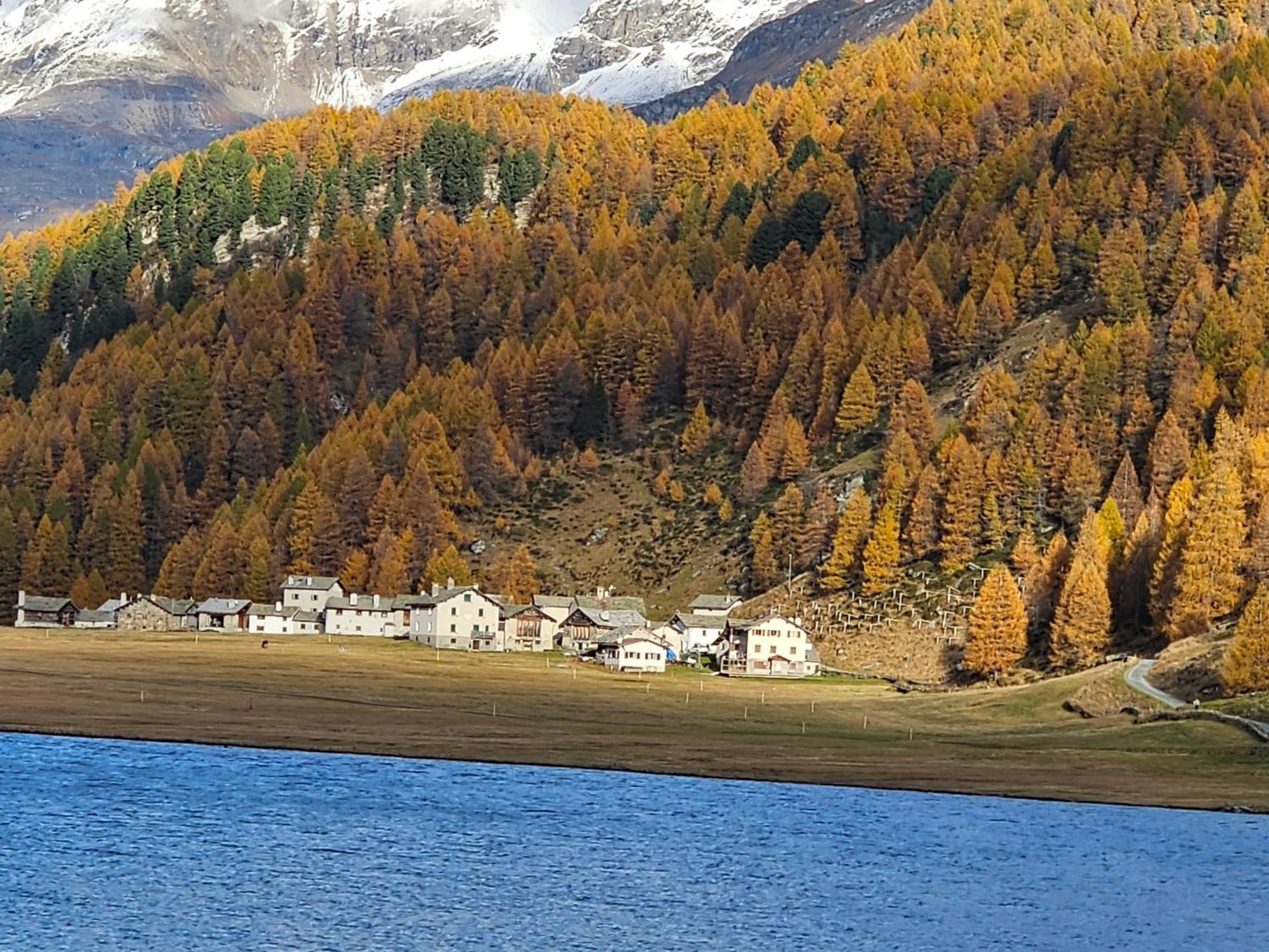 Hotel Ristorante Lagrev Maloja Exterior photo